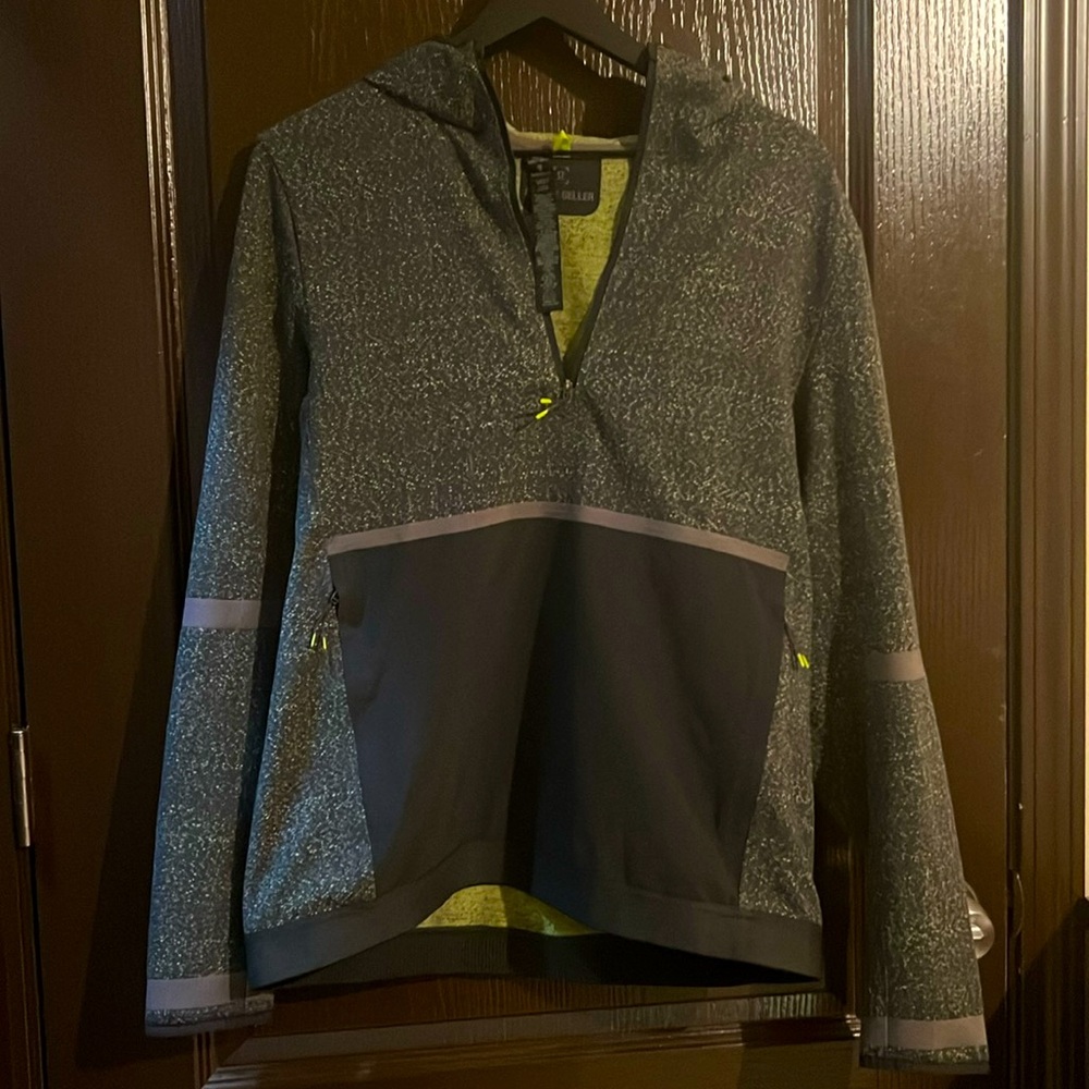 Lululemon X Robert Geller Limited Ed! Take The Moment Hoodie, Half-Zip, Size M
